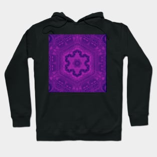 Metatronic Motion - Electric Purple Duo Tone Hoodie